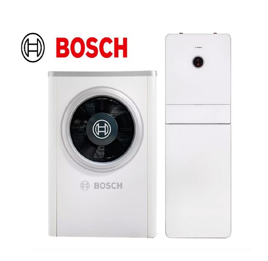 Šilumos siurbliai BOSCH (oras/vanduo) 